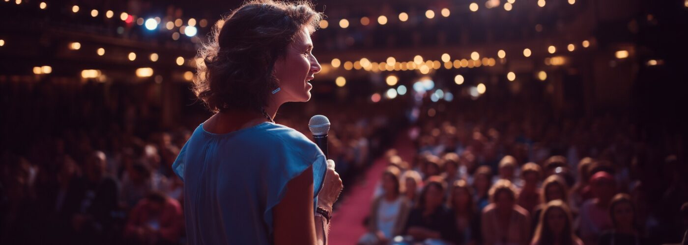 Speaker on Stage